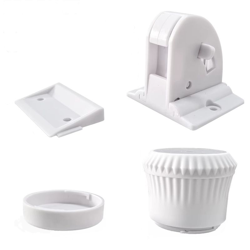 قفل کشو و کابینت بیبی‌سیفتی مدل آهن‌ربایی mbcl004 بسته 4 عددی